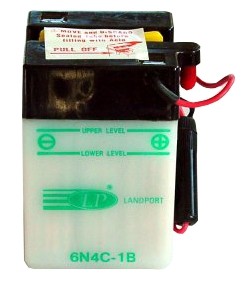 6N4C-1B motor accu met zuurpakket