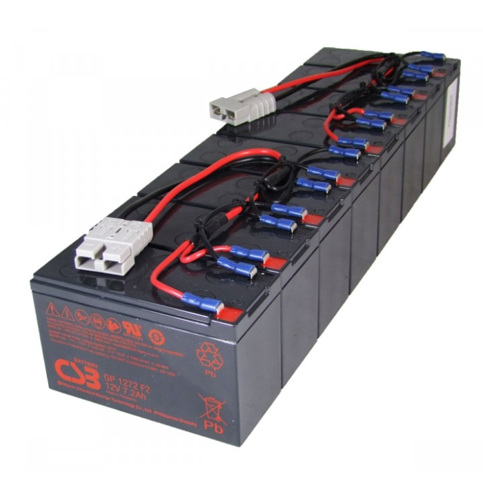 Buiten adem Banket hun APC RBC12 UPS noodstroom accu vervangingsset van CSB Battery