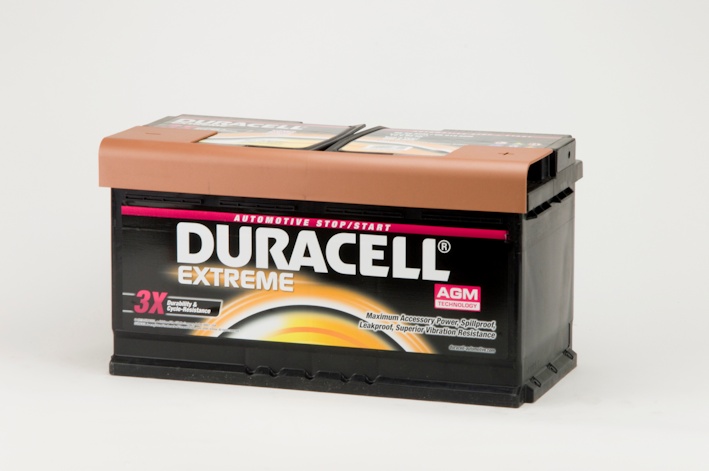 Auto accu Duracell Extreme DE 92 AGM (12V 92Ah)