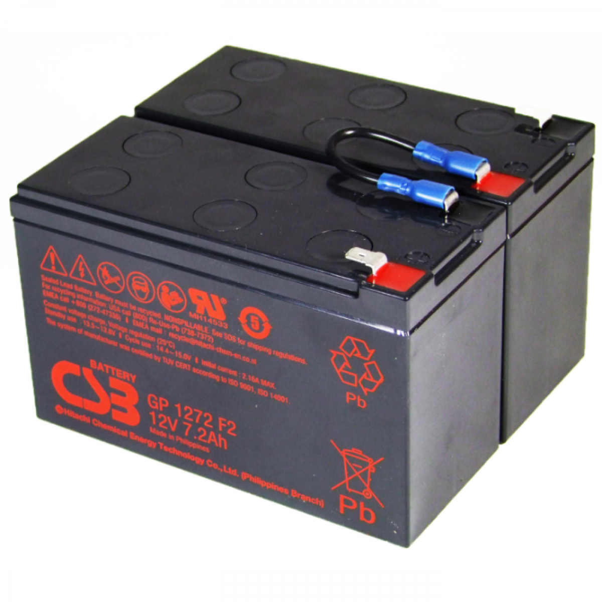 APC RBC5 UPS noodstroom vervangingsset van CSB Battery