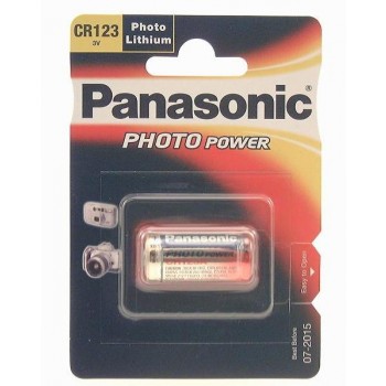 Panasonic CR123 lithuim fotocamera accu