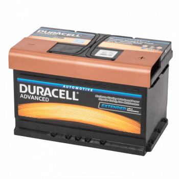 Auto accu Duracell Advanced BDA 72 12V 72Ah