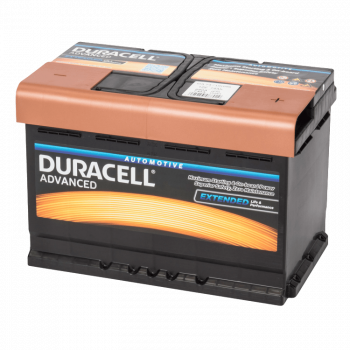 Auto accu Duracell Advanced BDA 74 12V 74Ah