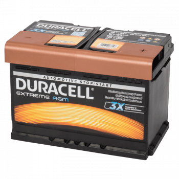 Auto accu Duracell Extreme BDE 70 AGM (12V 70Ah)