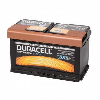 Auto accu Duracell Extreme BDE 80 AGM (12V 80Ah)