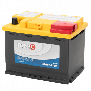 Dynac AGM Start-Stop Auto Accu 12 V 60Ah    