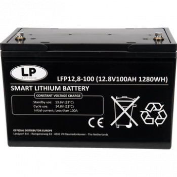 LiFePO4 accu LFP V12-100BT 12,8V 100Ah met APP