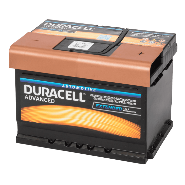 Auto accu Duracell Advanced BDA 60T 12V 60Ah