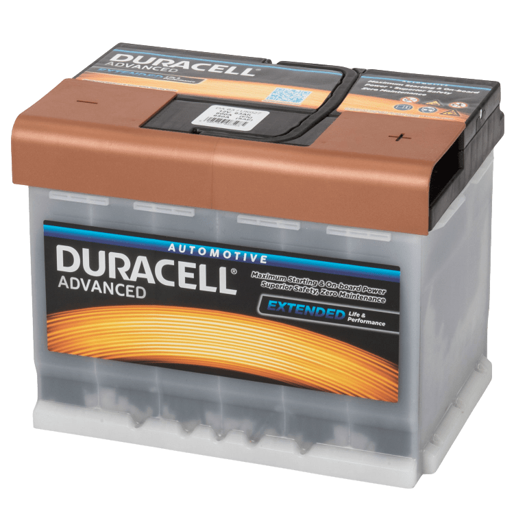 Auto accu Duracell Advanced BDA 63H 12V 63Ah