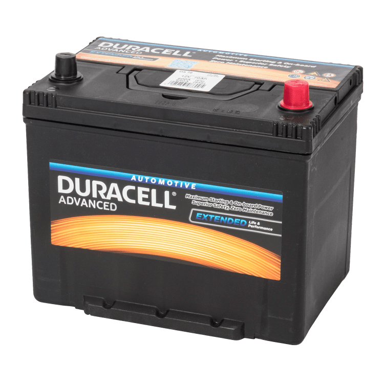 Auto accu Duracell Advanced BDA 70 12V 70Ah