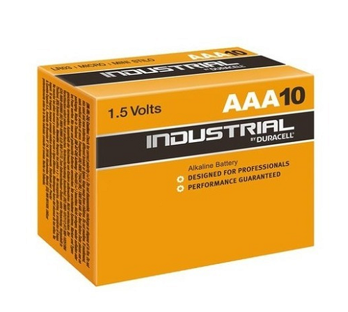 Duracell Industrial LR03 AAA 1,5V Alkaline 10 stuks