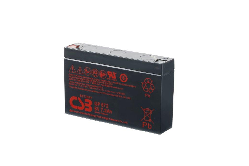 GP672 van CSB Battery AGM loodaccu 6V 8,4Ah