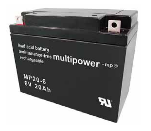 Multipower  MP20-6 Loodaccu (6V 20000mAh)