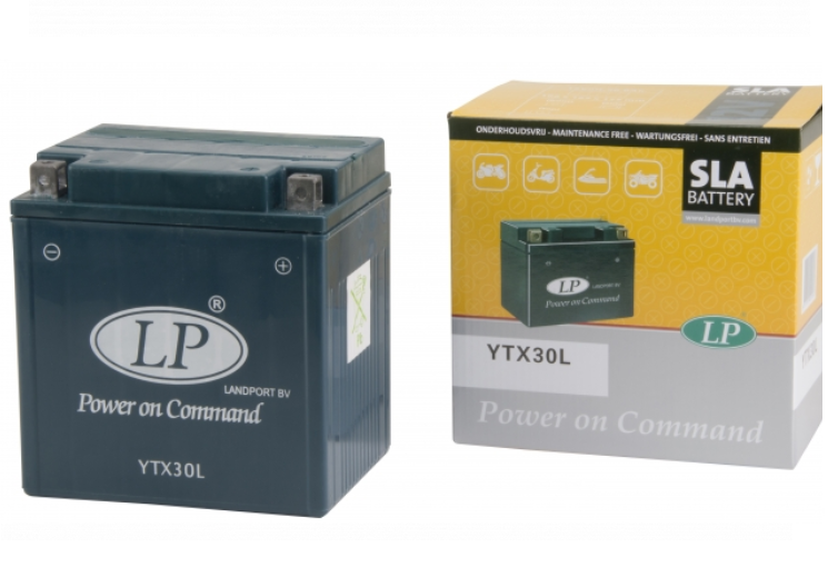 SLA YTX30L motor accu Landport 12V 30Ah