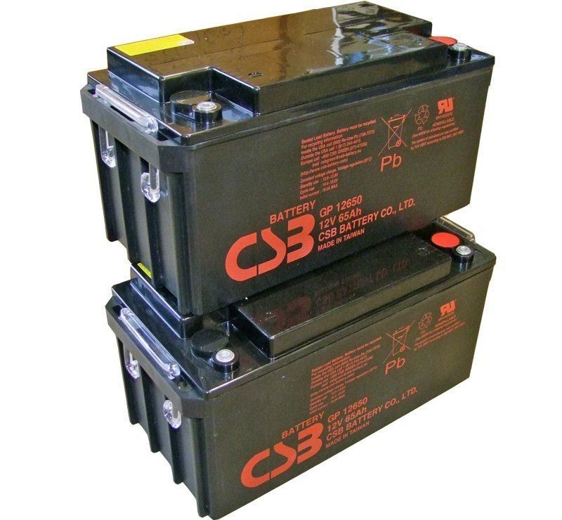 UPS noodstroom accu x GP12650I van CSB Battery